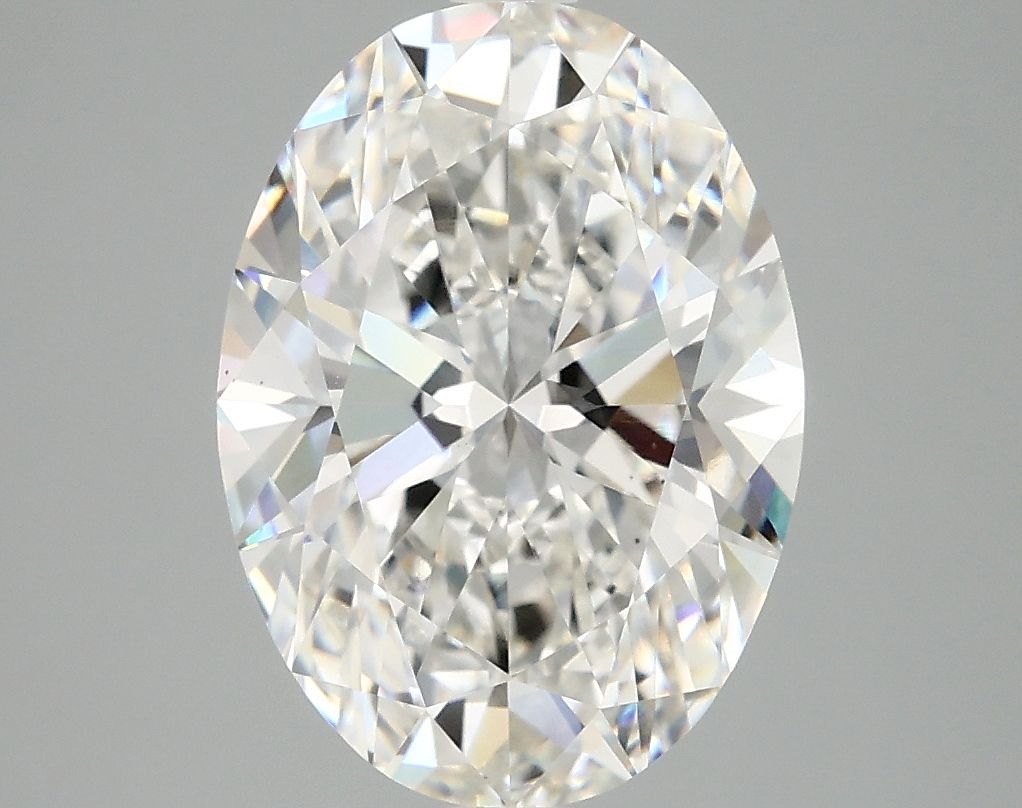 4.05 ct. oval Lab Grown Diamond front image