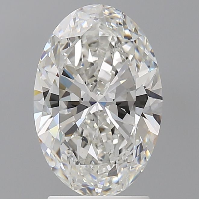 2.50 ct. oval Lab Grown Diamond front image