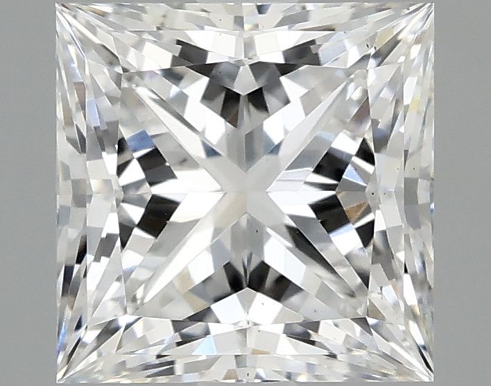 2.10 ct. princess Lab Grown Diamond front image
