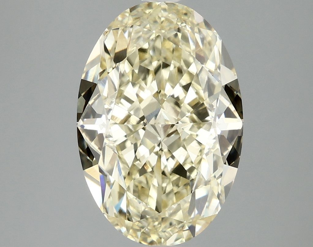 4.10 ct. oval Lab Grown Diamond front image