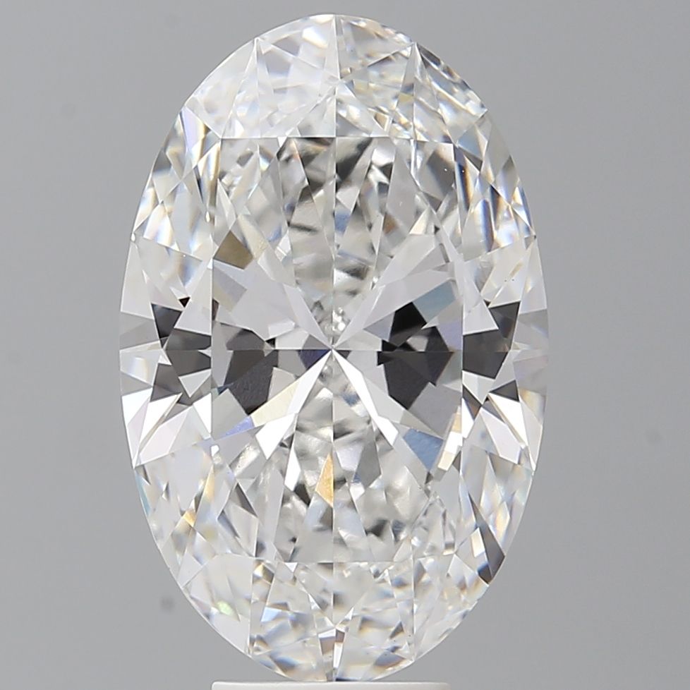 7.10 ct. oval Lab Grown Diamond front image