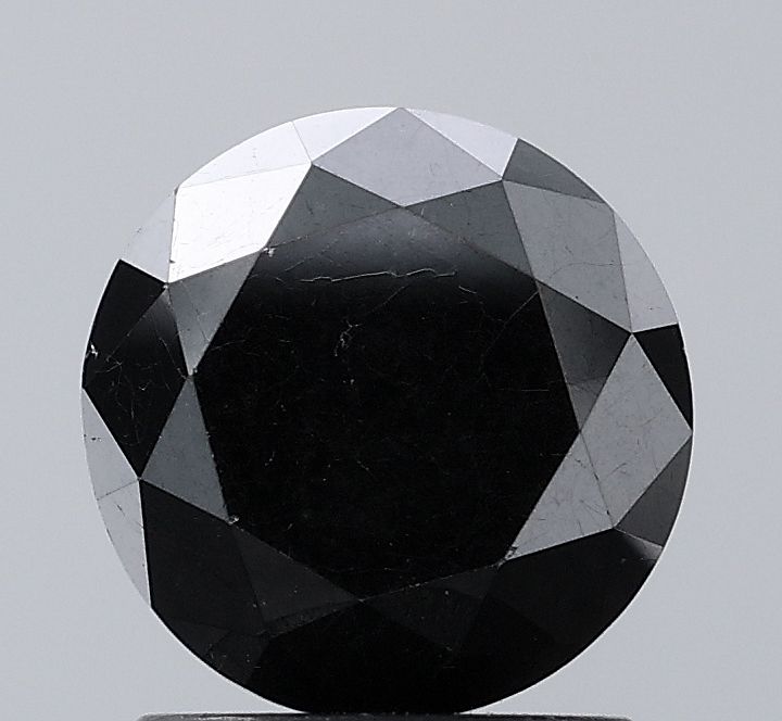 1.88 Carat Round Diamond Black VS1
