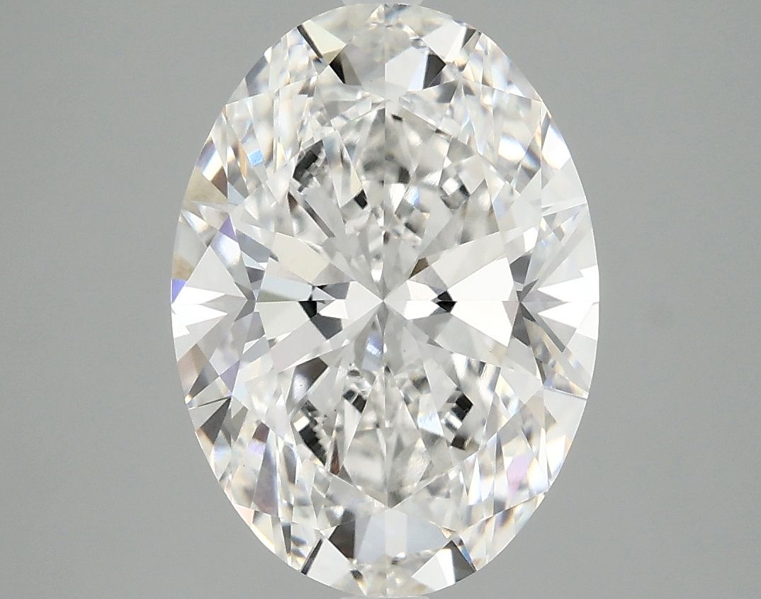 3.89 ct. oval Lab Grown Diamond front image