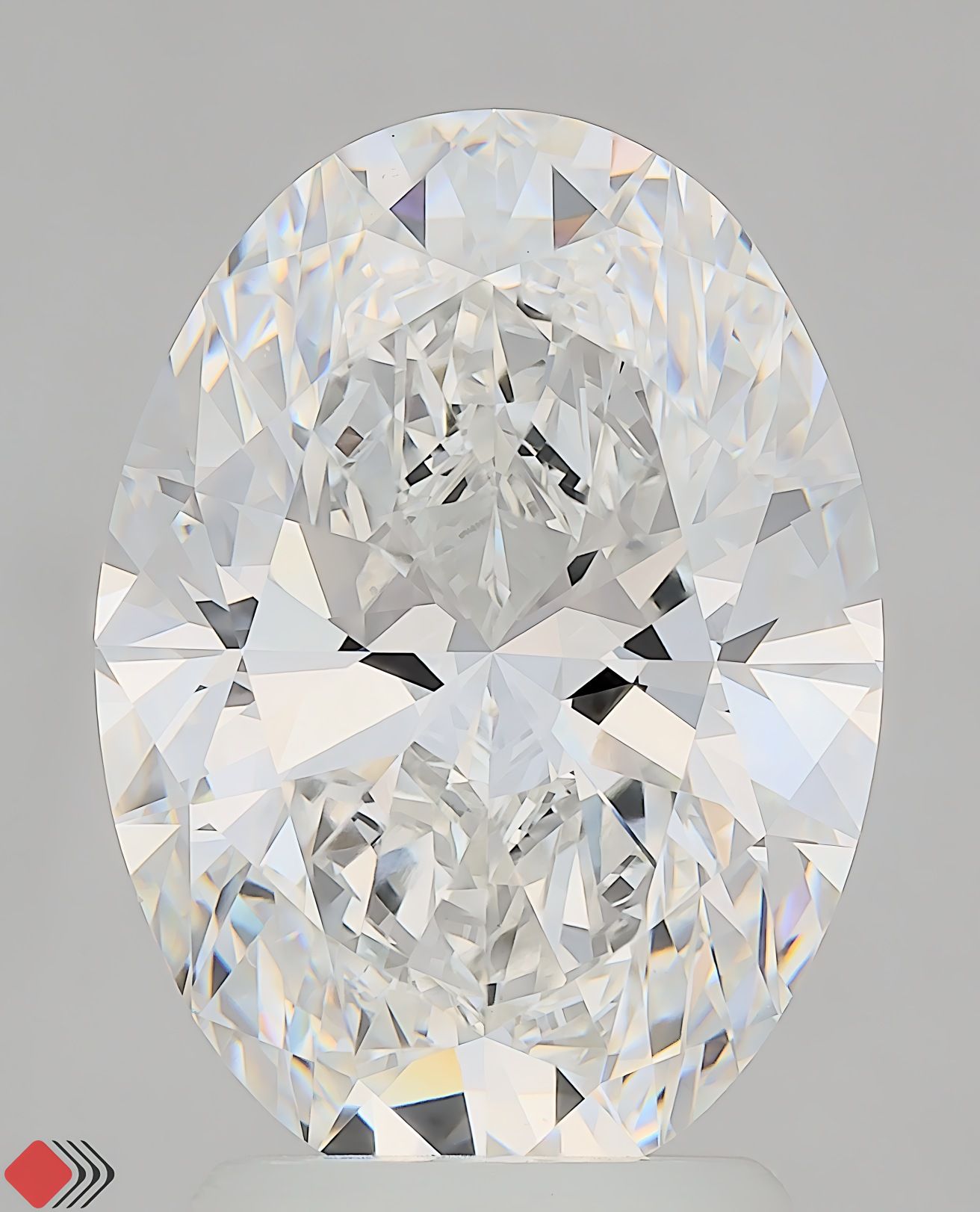 3.05 ct. oval Lab Grown Diamond front image