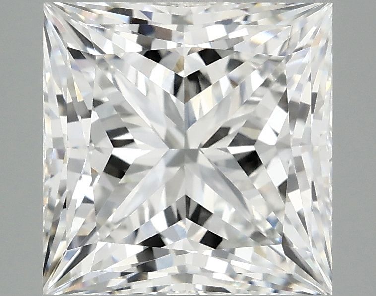 4.06 ct. princess Lab Grown Diamond front image