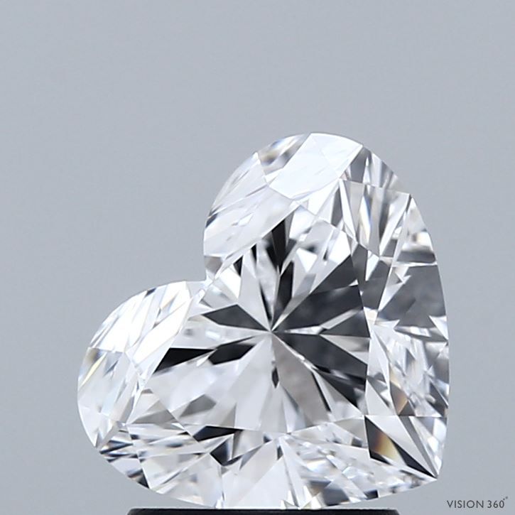 Diamant Cœur 2.20 ct - Couleur D - Pureté VVS1