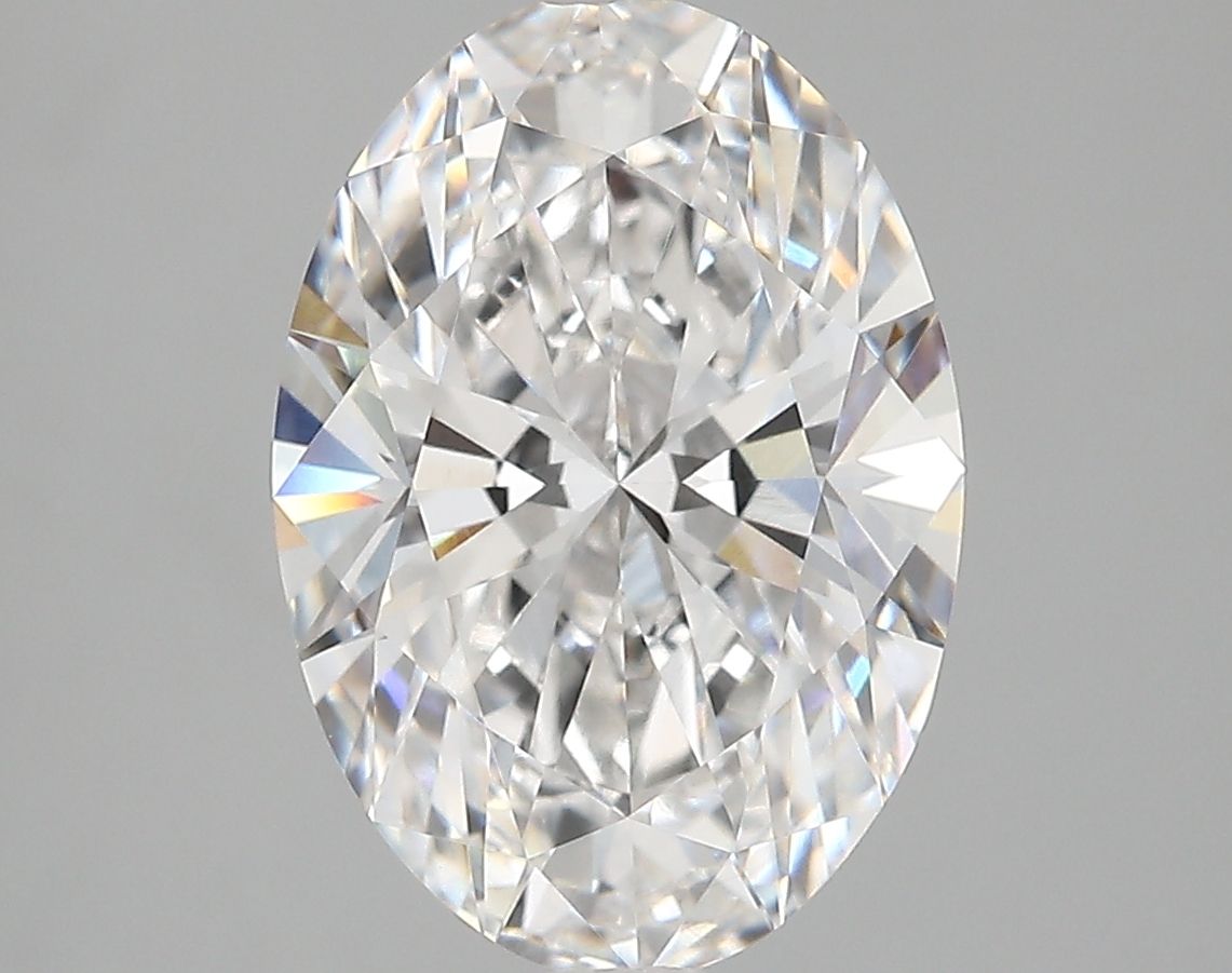 4.21 ct. oval Lab Grown Diamond front image