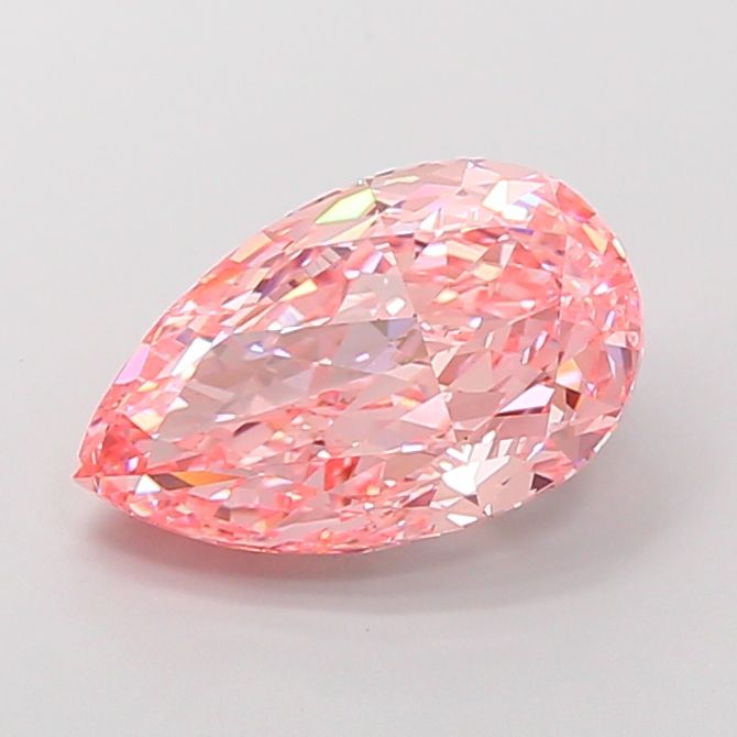 7.15 ct. pear Lab Grown Diamond front image