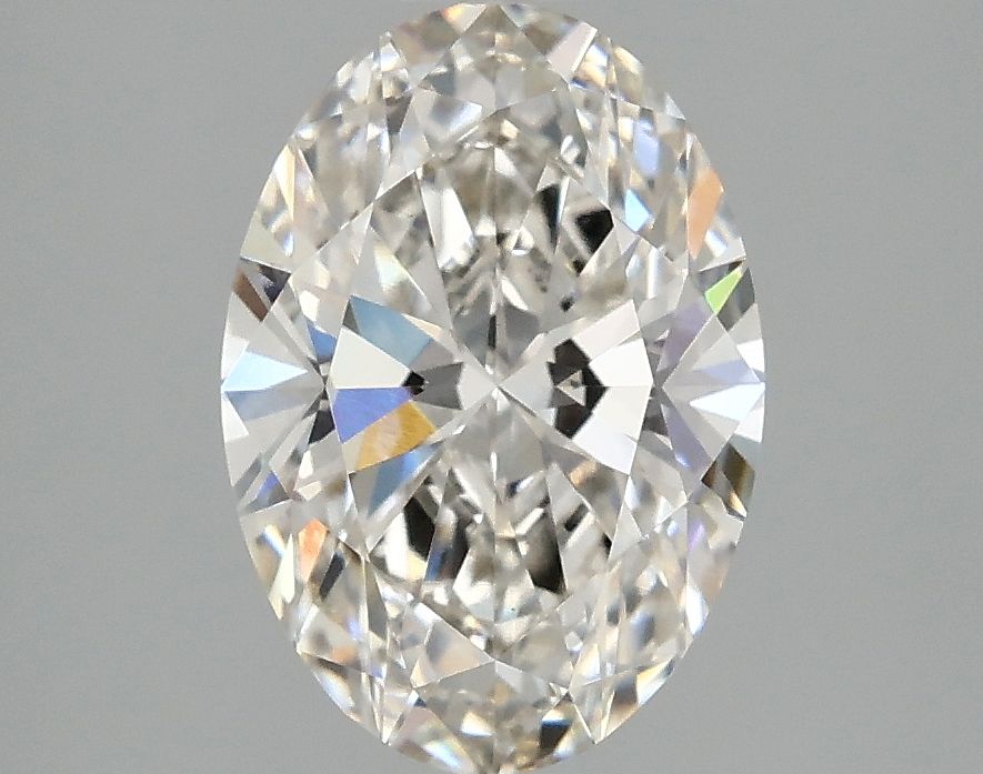 2.10 ct. oval Lab Grown Diamond front image