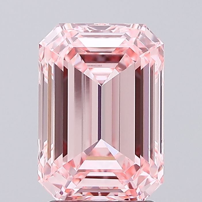 2.58 ct. emerald Lab Grown Diamond front image