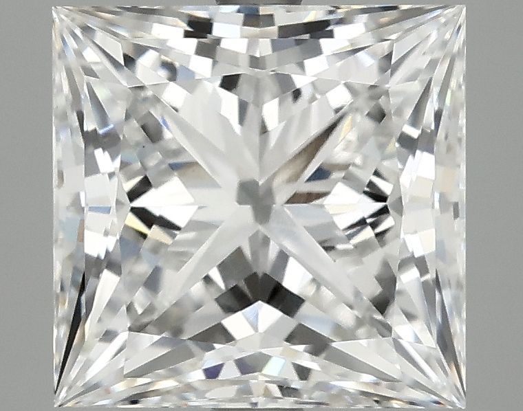 4.01 ct. princess Lab Grown Diamond front image
