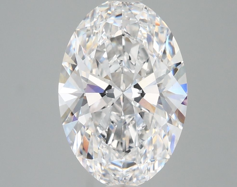 2.89 ct. oval Lab Grown Diamond front image