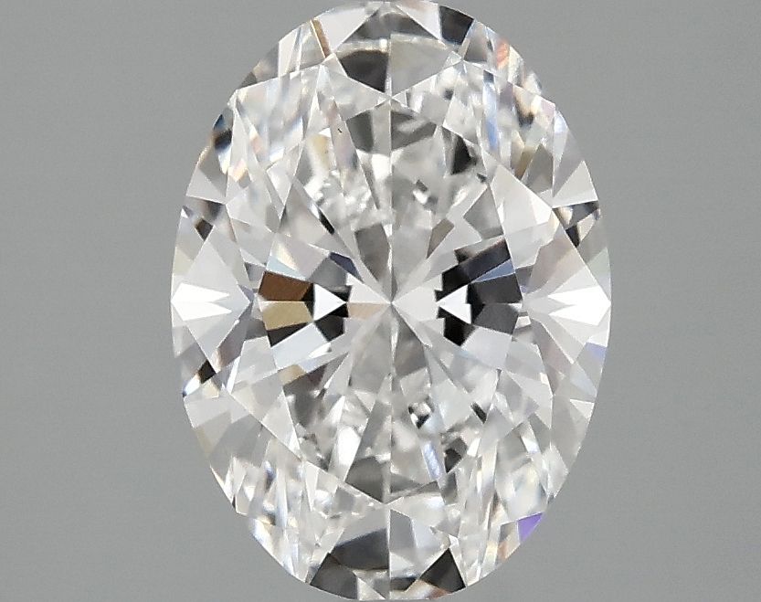 2.06 ct. oval Lab Grown Diamond front image