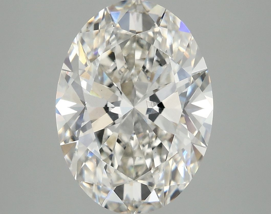 4.08 ct. oval Lab Grown Diamond front image