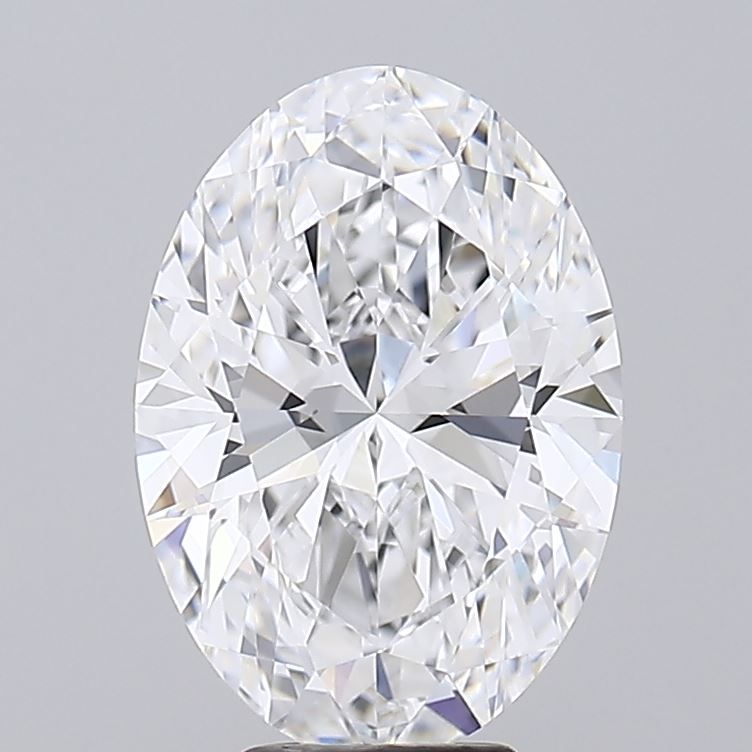 6.01 ct. oval Lab Grown Diamond front image