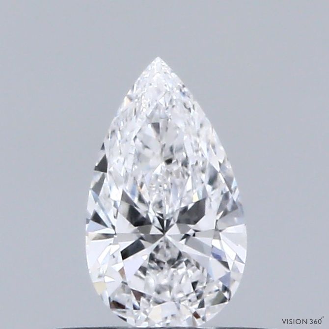 0.34 ct lab-grown Pear Diamond