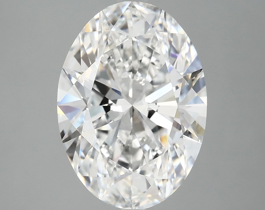 4.10 ct. oval Lab Grown Diamond front image