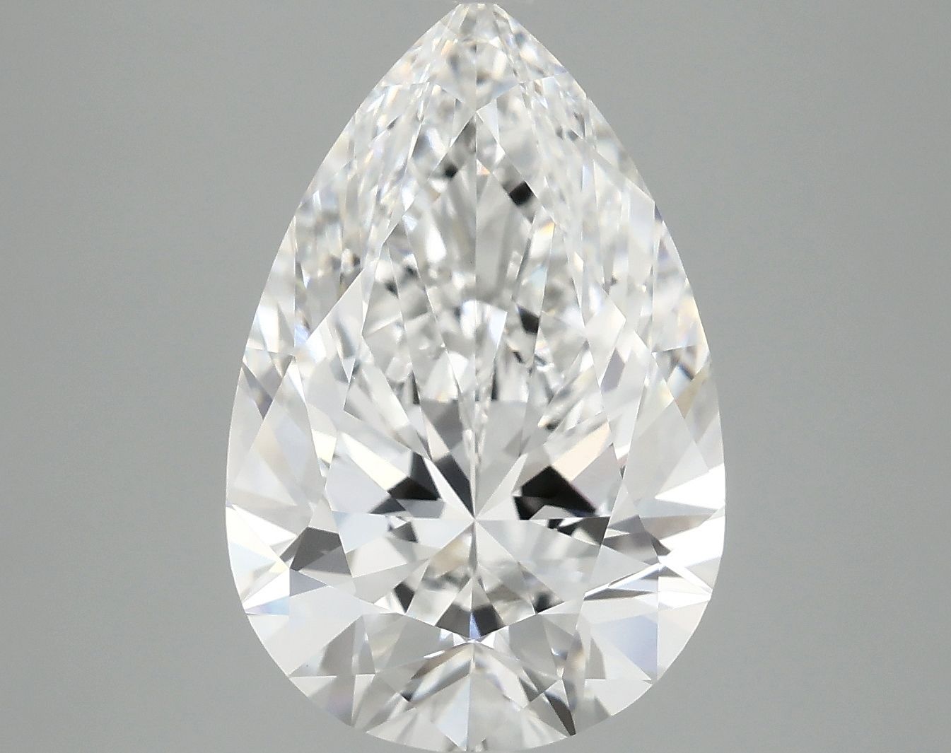 4.64 ct. pear Lab Grown Diamond front image