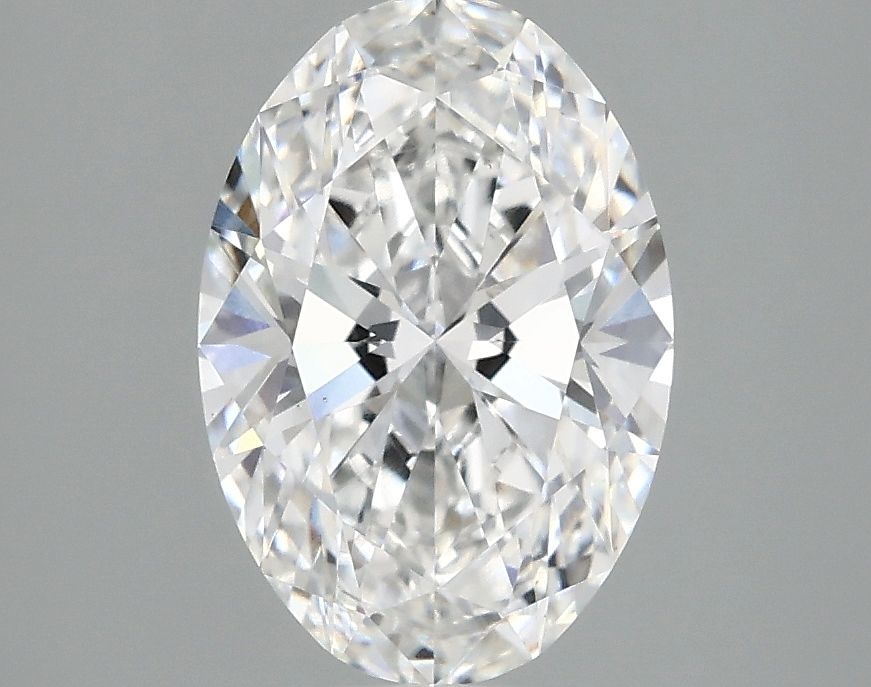 1.85 ct. oval Lab Grown Diamond front image