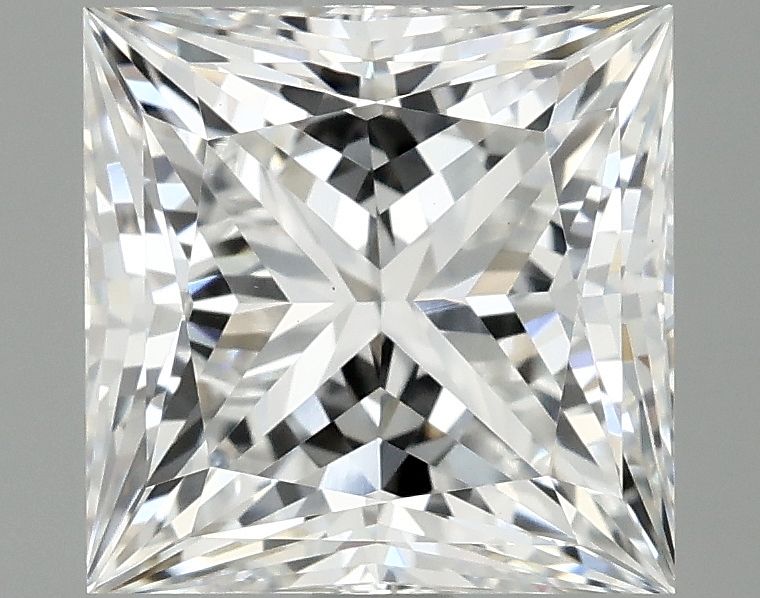 2.52 ct. princess Lab Grown Diamond front image