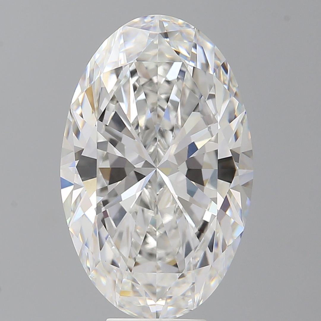 9.09 ct. oval Lab Grown Diamond front image