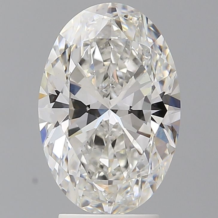 3.60 ct. oval Lab Grown Diamond front image