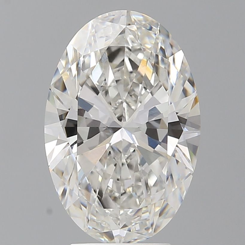 4.57 ct. oval Lab Grown Diamond front image