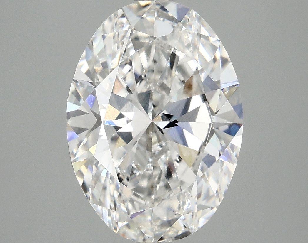 3.90 ct. oval Lab Grown Diamond front image