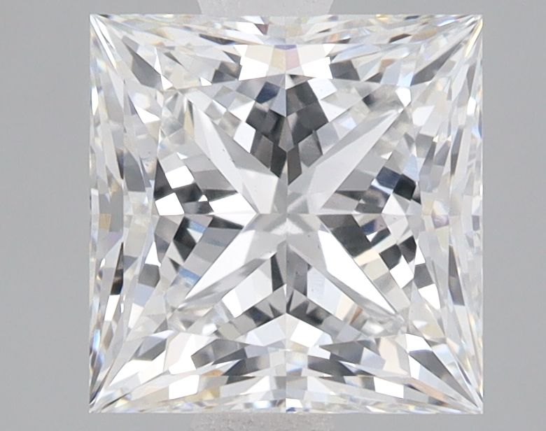 2.96 ct. princess Lab Grown Diamond front image