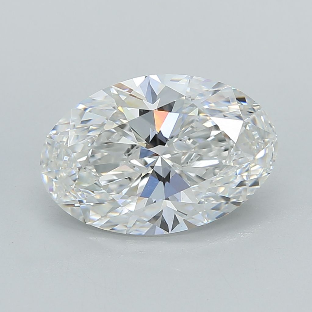 3.01 ct. oval Lab Grown Diamond front image
