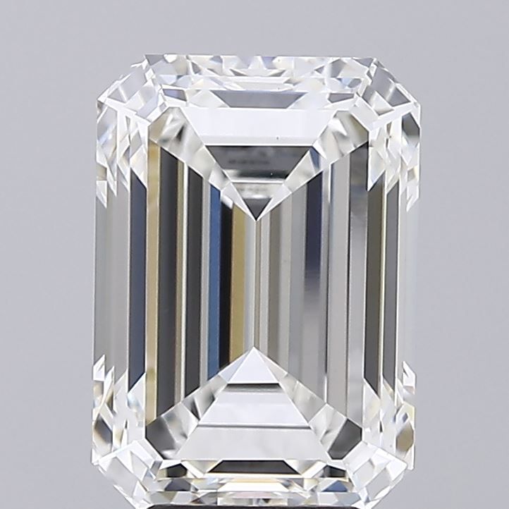 5.07 ct. emerald Lab Grown Diamond front image
