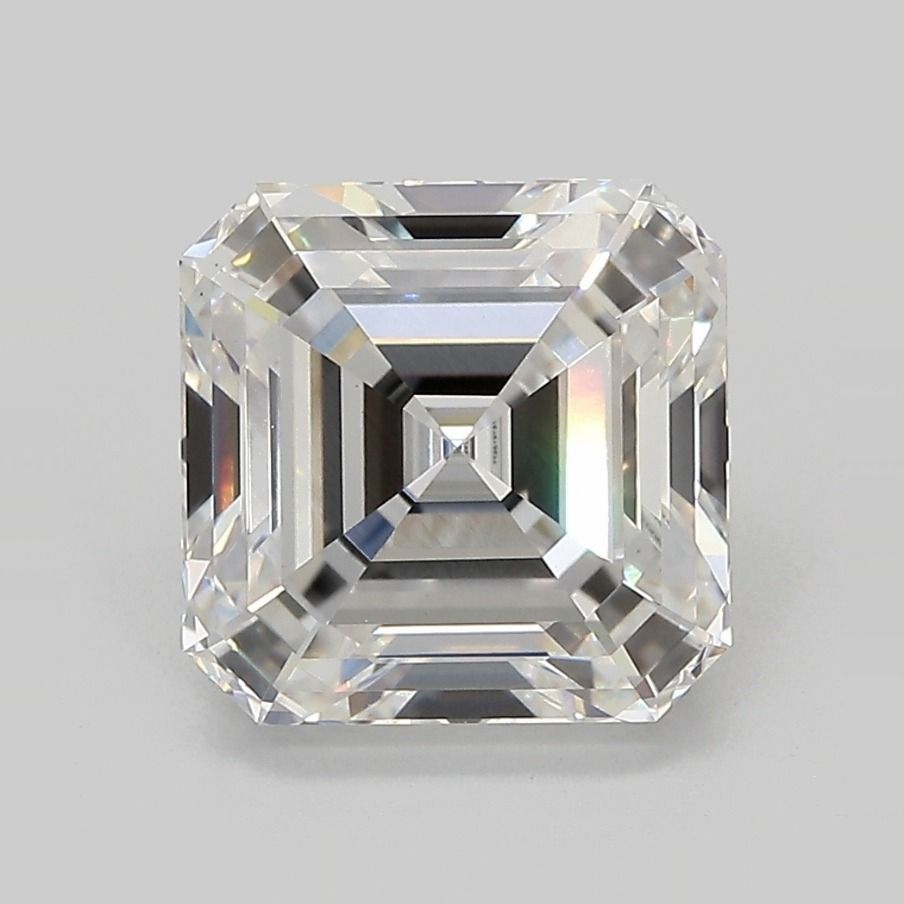 4.08 ct lab-grown Asscher Diamond