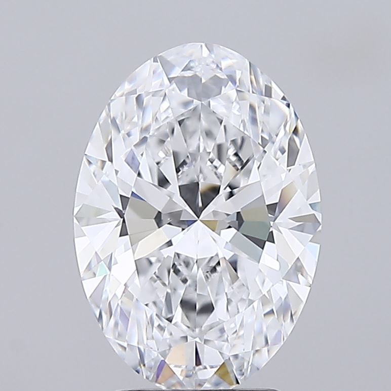 3.06 ct. oval Lab Grown Diamond front image