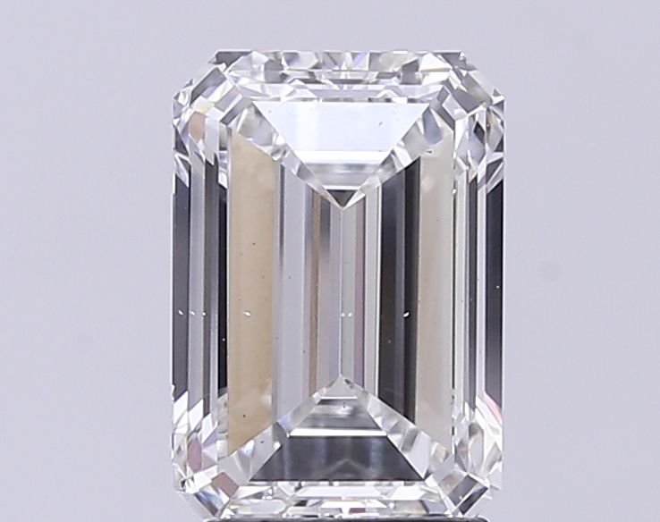 3.01 ct. emerald Lab Grown Diamond front image