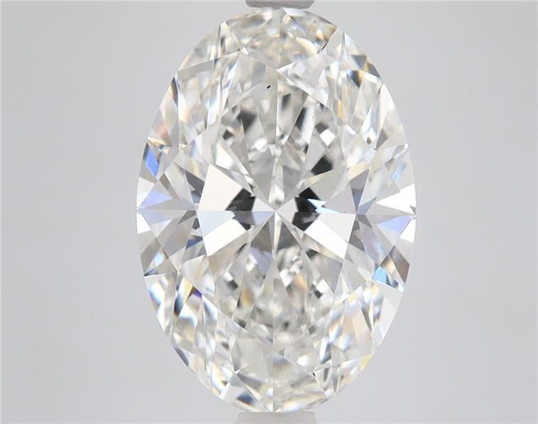 5.02 ct. oval Lab Grown Diamond front image