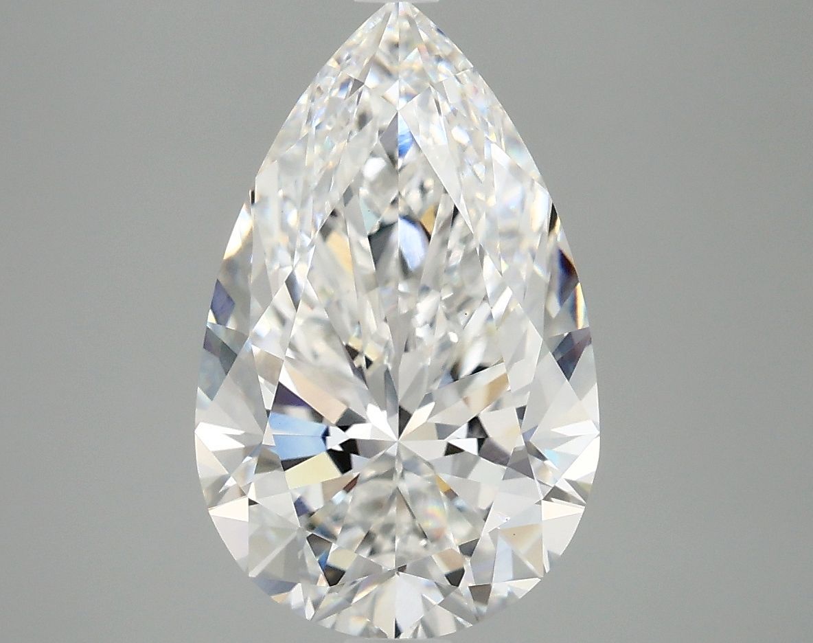 4.10 ct. pear Lab Grown Diamond front image