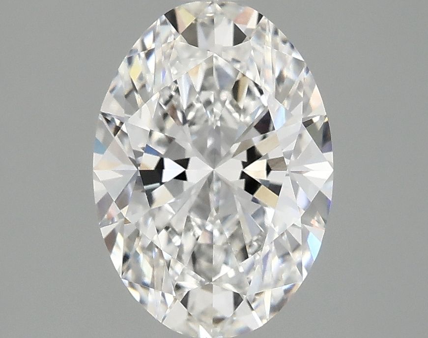 2.10 ct. oval Lab Grown Diamond front image