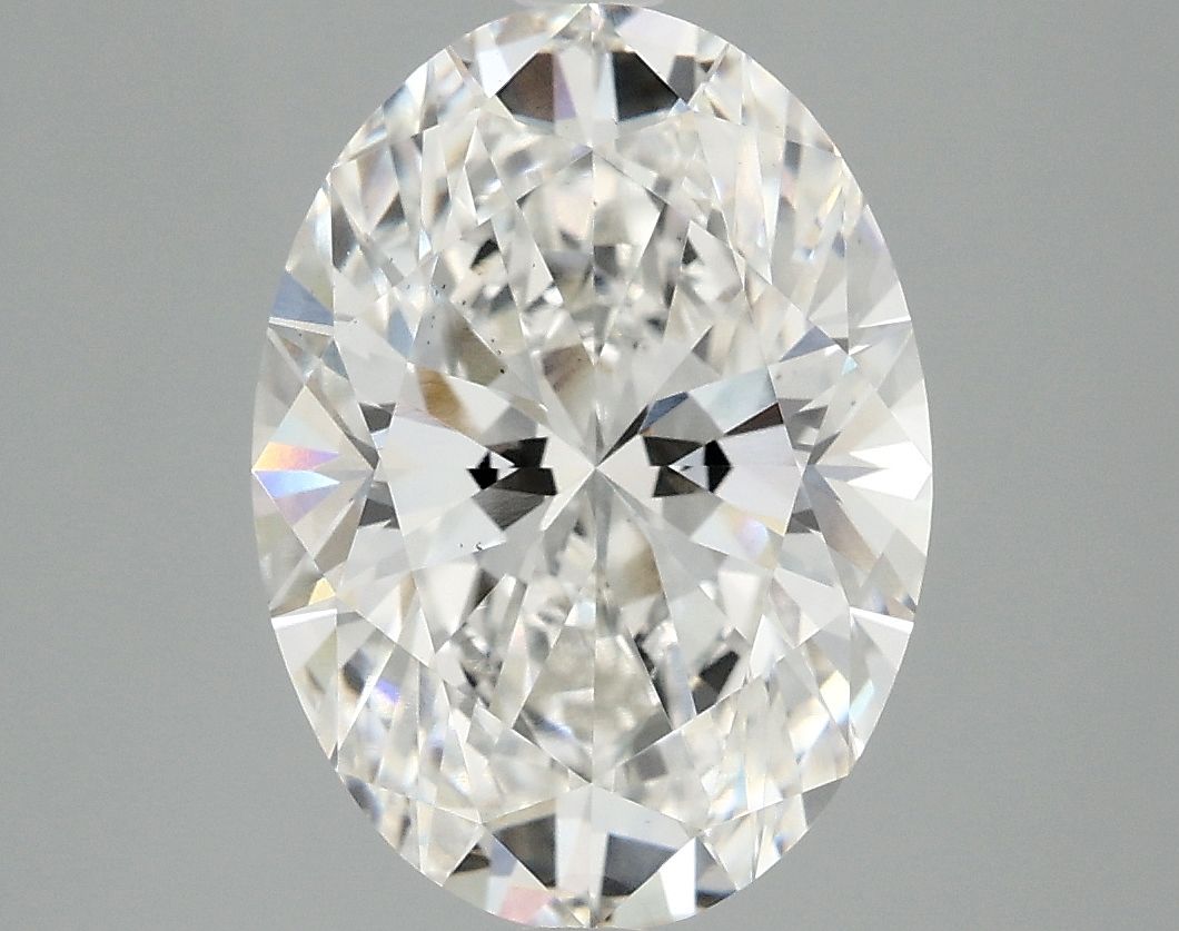3.92 ct. oval Lab Grown Diamond front image