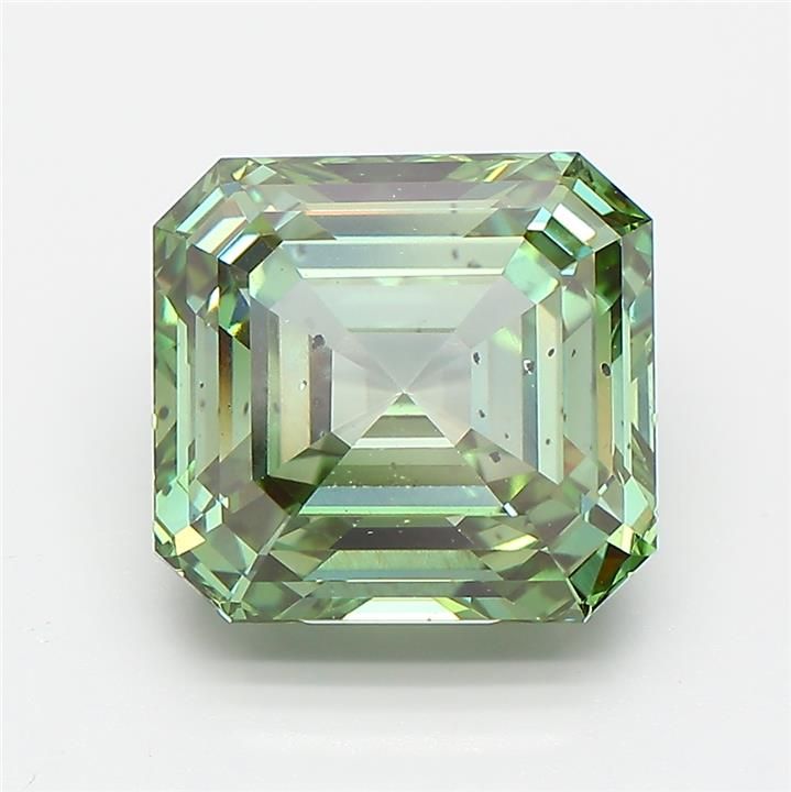 5.02 ct. emerald Lab Grown Diamond front image