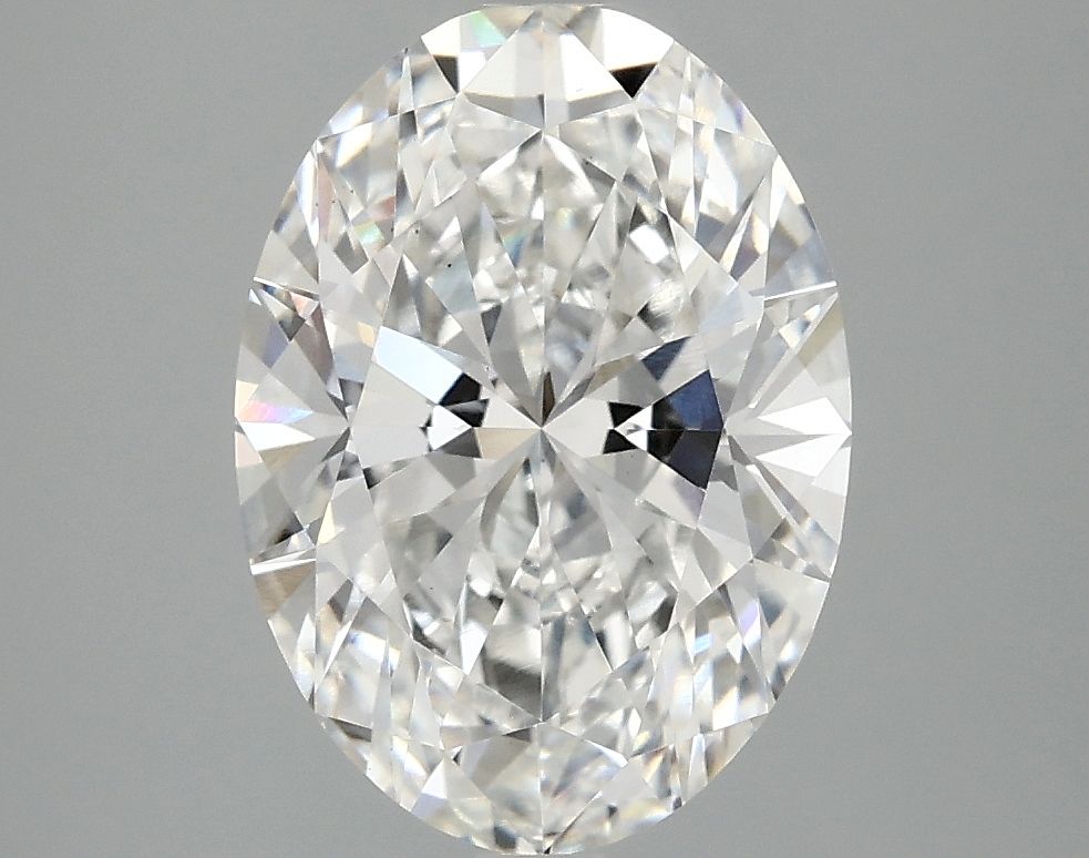 3.03 ct. oval Lab Grown Diamond front image