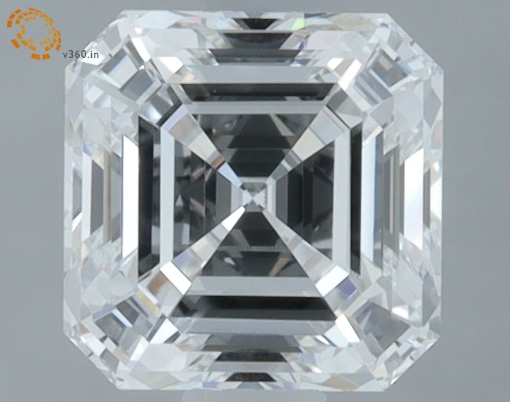 1.02 ct lab-grown Asscher Diamond