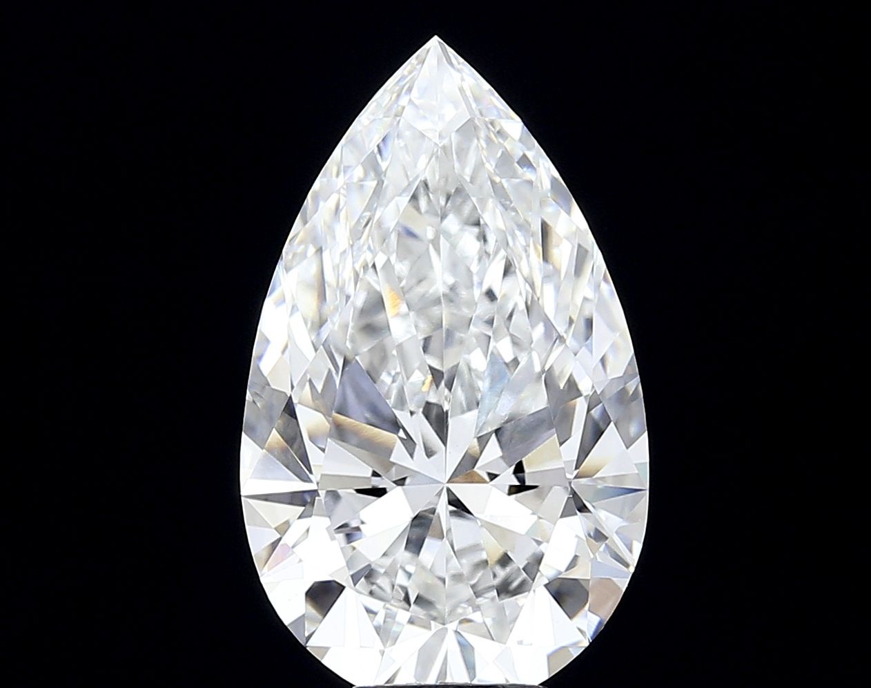 7.54 ct. pear Lab Grown Diamond front image