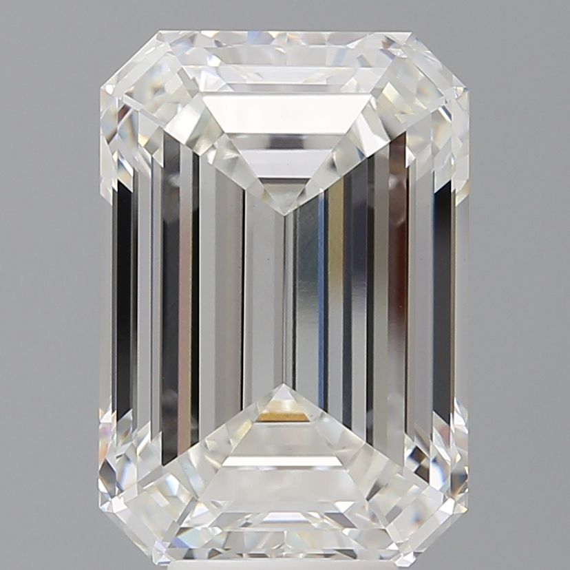 8.08 ct. emerald Lab Grown Diamond front image
