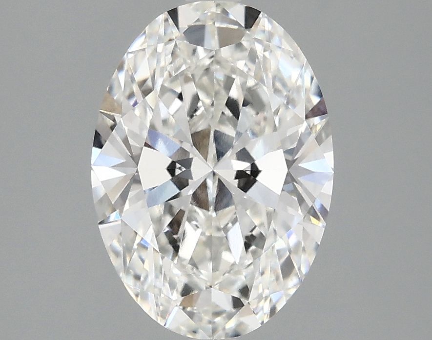 2.08 ct. oval Lab Grown Diamond front image