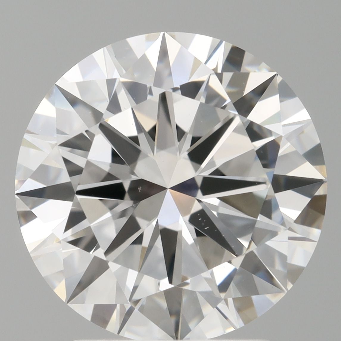 2.96 ct. round Lab Grown Diamond front image