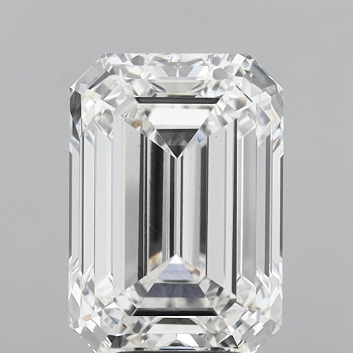 5.52 ct. emerald Lab Grown Diamond front image