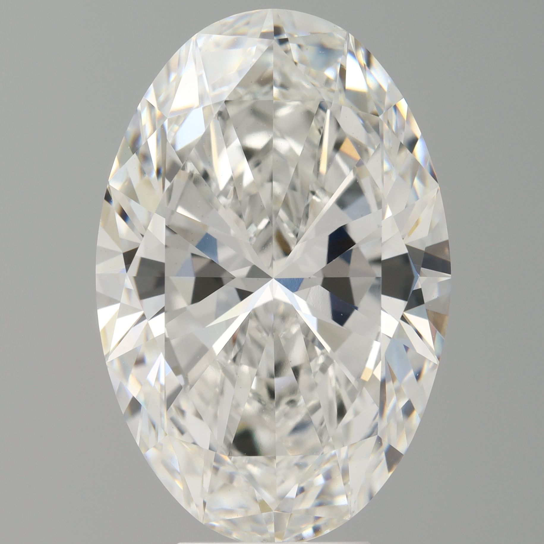 7.08 ct. oval Lab Grown Diamond front image