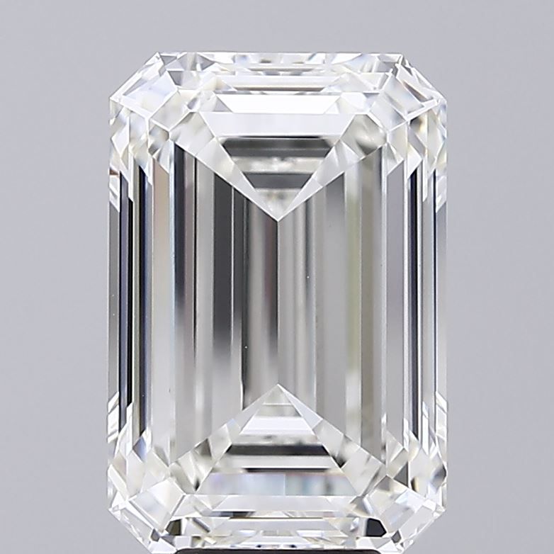 7.08 ct. emerald Lab Grown Diamond front image