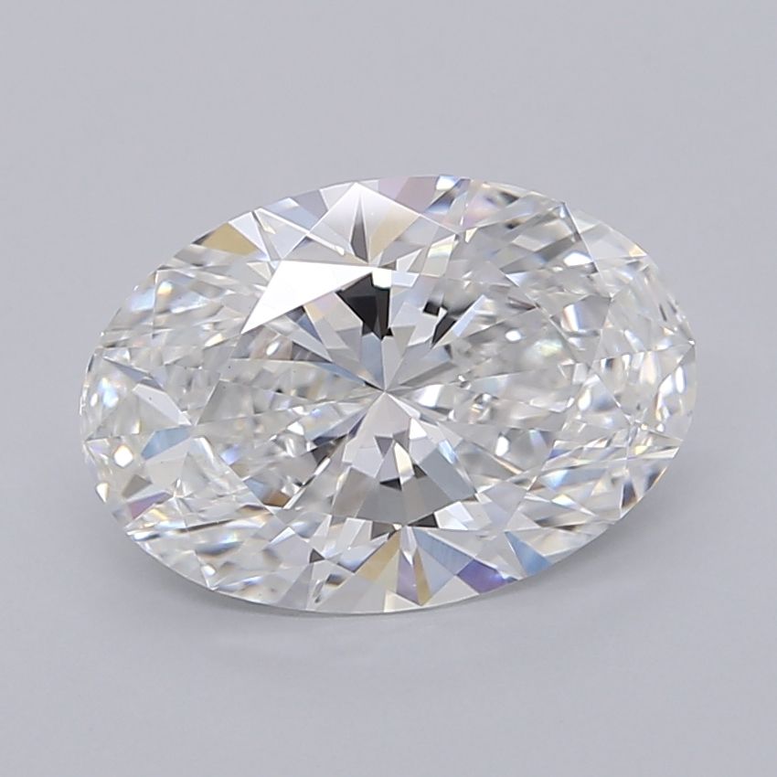 3.05 ct. oval Lab Grown Diamond front image