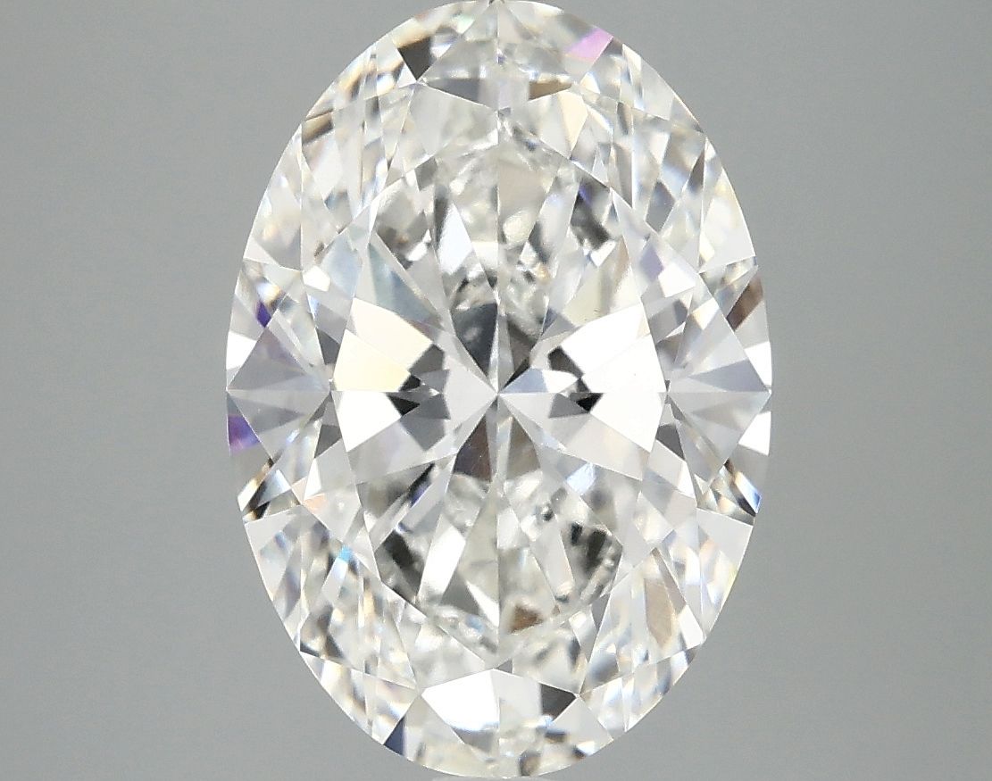 4.02 ct. oval Lab Grown Diamond front image